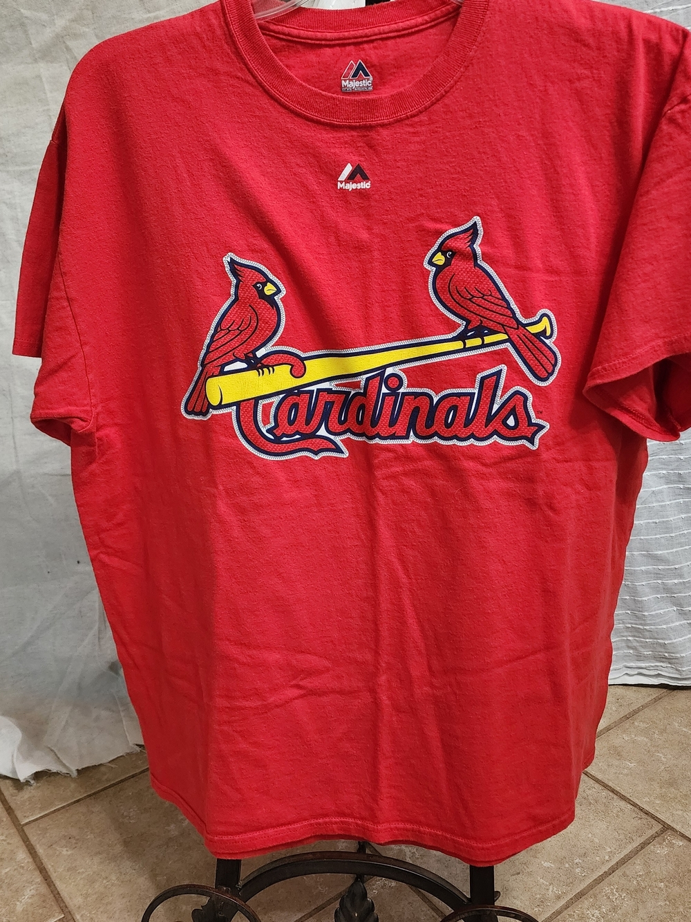 Majestic St. Louis Cardinals Red Graphic Tee XL